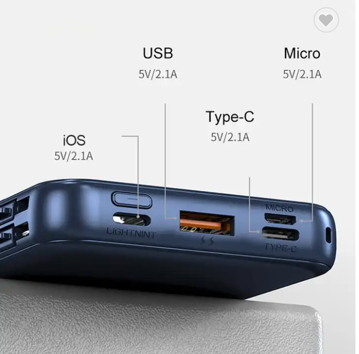 Powerbank magnetic